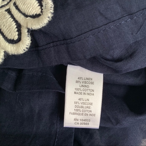 NWOT Nanette Lepore Linen Blend Dress - Picture 7 of 7